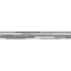 Плитка настенная Интеркерама Palmira бордюр вертикальный серый БВ 195 071