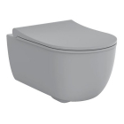 Унітаз підвісний безободковий з сидінням soft-close Devit Art 2.0 3020140G сірий матовий