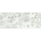 Настінна плитка Інтеркерама Toscana сіра світла малюнок 2360 193 071-2 (квіти)
