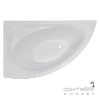 Ассиметричная акриловая ванна Imprese Blatna 150 L левая, белая