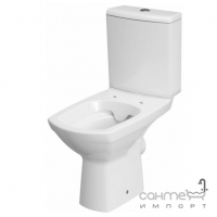 Унітаз-компакт безободковий Cersanit Carina New Clean On 010 з сидінням soft-close CCKZ1012671894 білий
