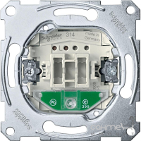 Механізм вимикача одноклавішного однополюсного з підсвічуванням Schneider Electric Merten System M MTN3101-0000