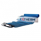 Тонкий одножильный нагревательный мат для сухого монтажа под ламинат Extherm ETL 100-200, площадь обогрева 1 м2