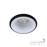 Точечный светильник MJ-Light RING PRD RING R BK + PRD 3557-2 WH черно-белый