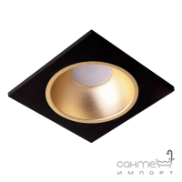 Точечный светильник MJ-Light 6002S BK + 3001R CG черный-золото