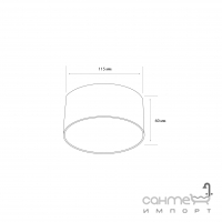 Точечный светильник MJ-Light D001 10W WH 4000K LED белый