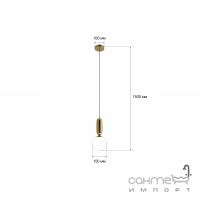 Подвесной светильник MJ-Light GARO 150 GD 16027 золото