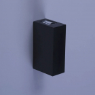 Настінний світильник вологостійкий MJ-Light A150/2 BK 2?3 W чорний