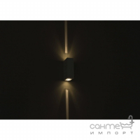 Настенный светильник влагостойкий MJ-Light A150/2 BK 2×3 W черный