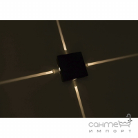 Настенный светильник влагостойкий MJ-Light A130/4 4×4 W черный