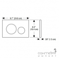 Панель смыва с цинковой рамкой из полированного хрома Geberit Sigma 115.884.JL.1 Песочно-Серое Стекло