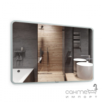 Зеркало для ванной комнаты без подсветки Liberta Ever 900x800