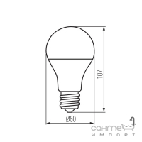 Лампа светодиодная Kanlux Rapid E27-WW 5,5W 32921