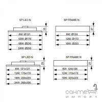 Светильник точечный Kanlux SP LED N 6W NW-S 4000K 31075