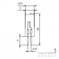 Лампа галогенная Kanlux JC-35W GY6.35 10732