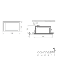 Потолочный светильник Kanlux Pasat 150-C/M 150W 4315