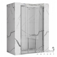 Душевая дверь в нишу Rea Alex REA-K0923 профиль хром/прозрачное стекло