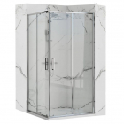 Прямокутна душова кабіна Rea Punto REA-K1889 хром/прозоре скло