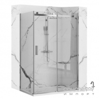 Прямоугольная душевая кабина Rea Whistler REA-K0847 хром/прозрачное стекло
