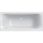 Прямоугольная акриловая ванна, тонкое исполнение, с ножками Geberit Tawa Slim Rim Duo 554.124.01.1 Белая