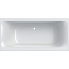 Прямоугольная акриловая ванна, тонкое исполнение, с ножками Geberit Tawa Slim Rim Duo 554.125.01.1 Белая