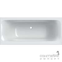 Прямокутна акрилова ванна, тонке виконання, з ніжками Geberit Tawa Slim Rim Duo 554.123.01.1 Біла