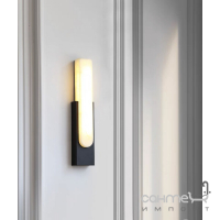 Настенный светильник Terra Svet Marble Wall Lamp 054039/1w bk-wt LED 12W