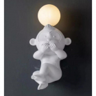 Настенный светильник Terra Svet Baby Monkey 050001/1 w wt G4