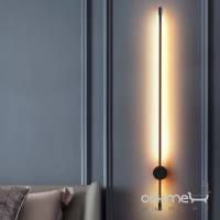 Настінний світильник Terra Svet Pipeline Wall Lamp 054520/1w bk LED 20W