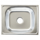 Накладна мийка для кухні, товщина 0,4 мм Platinum 4050 Нержавіюча Сталь/Сатин