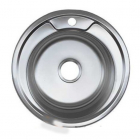 Врізна мийка для кухні, товщина 0,8 мм Platinum 490 Нержавіюча Сталь
