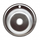 Врізна мийка для кухні, товщина 0,8 мм Platinum 510 Нержавіюча Сталь