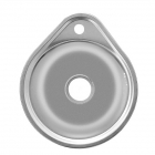 Врізна мийка для кухні, товщина 0,6 мм Platinum 4843 Нержавіюча Сталь