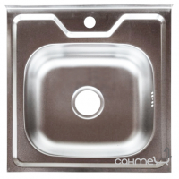 Накладная мойка для кухни, толщина 0,7 мм Platinum 5050 Нержавеющая Сталь
