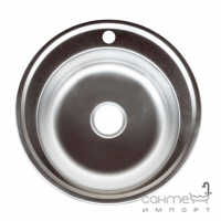 Врізна мийка для кухні, товщина 0,8 мм Platinum 510 Нержавіюча Сталь