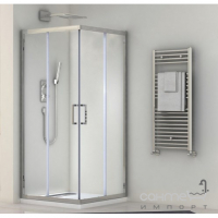 Квадратна душова кабіна Santeh 1902100 профіль, алюмінієвий, хром, скло прозоре