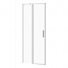 Душевая дверь в нишу Сersanit Moduo S162-003 прозрачное, левое, хром