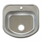 Врізна мийка для кухні, товщина 0,8 мм Platinum 4947 Нержавіюча Сталь