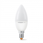 Світлодіодна матова лампа Videx E Series C37e 3,5W E14 220V 300lm
