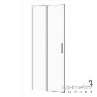 Душевая дверь в нишу Сersanit Moduo S162-003 прозрачное, левое, хром