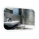 Зеркало для ванной комнаты с LED подсветкой Liberta Aura 1000x800 линза , подогрев