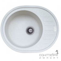 Гранітна мийка для кухні без сифону Platinum Soul 6250 Матовий кольори в асортименті