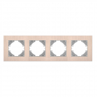 Алюмінієва накладна рамка чотирикутна горизонтальна Videx Binera (кольори в асортименті)