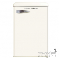 Компактний однокамерний холодильник Gunter&Hauer FN 109 B бежевий