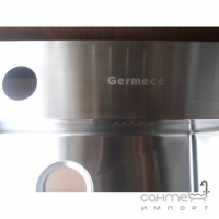 Мийка врізна прямокутне, корзина та дозатор в комплекті Germece Handmade 6048/220 Нержавіюча Сталь