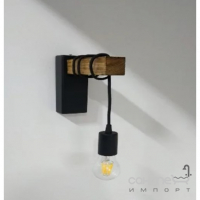 Настінний світильник дерев'яний Sirius S7128/1 E27, лофт