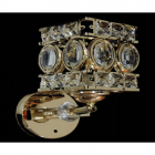 Настенный светильник хрустальный бра Sirius Ю B-9736F/1 E27, золото