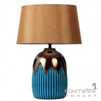 Настольная лампа декоративная Sirius F 4298L-BL E27, керамика