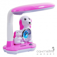 Настільна лампа дитяча з підсвічуванням Sirius HL-5334 pink LED 4W, рожевий