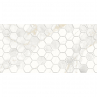 Настінна плитка 30х60 Golden Tile Sentimento Hexagon SN015 біла